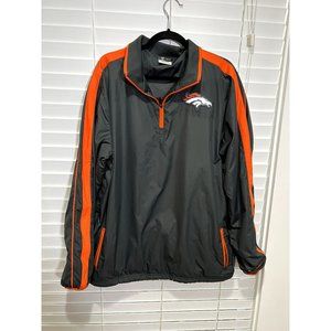 Nike Denver Broncos 1/4 Zip‎ Mens Jacket - Size L